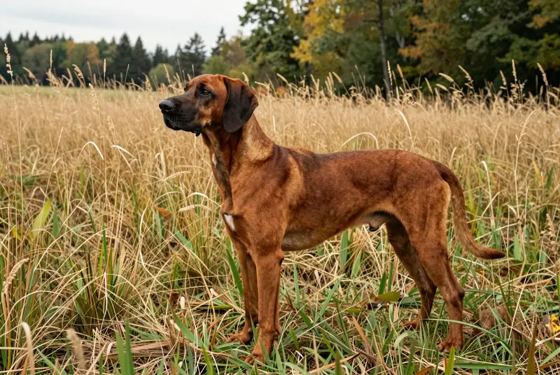 chien de recherche au sang de Hanovre