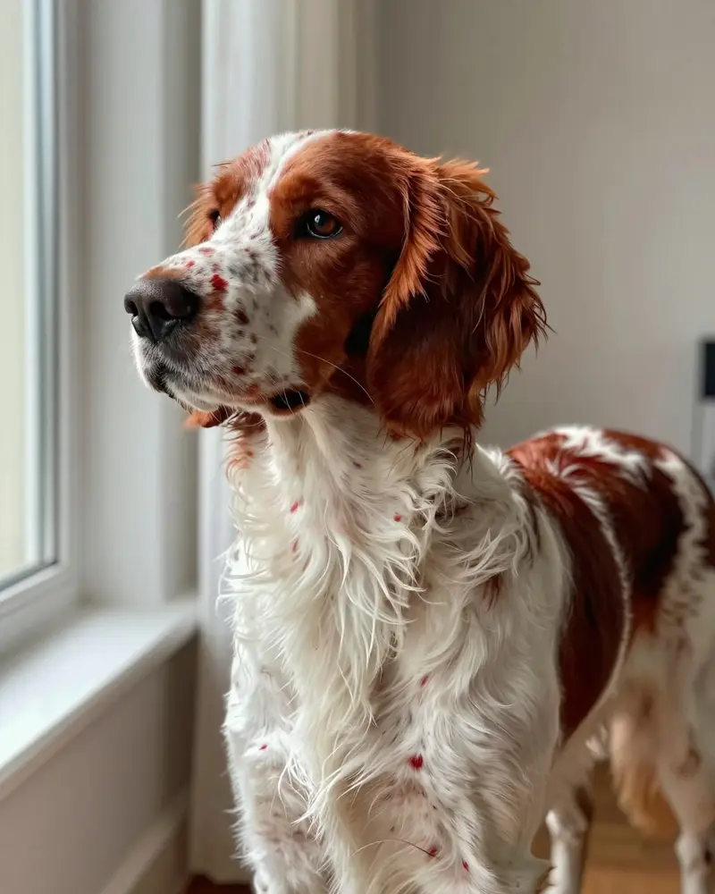 setter irlandais rouge et blanc, photo 2