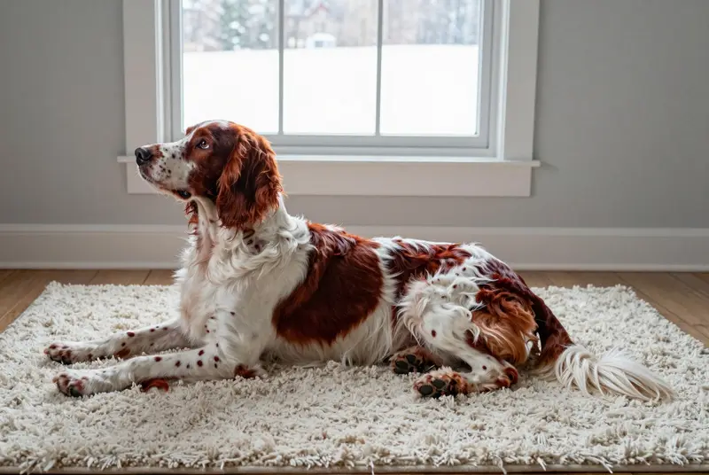 setter irlandais rouge et blanc, photo 5
